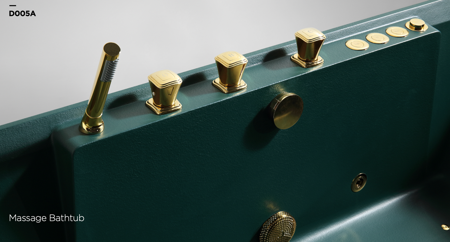 Luxury Whirlpool Massage Bathtub – Freestanding Spa Experience