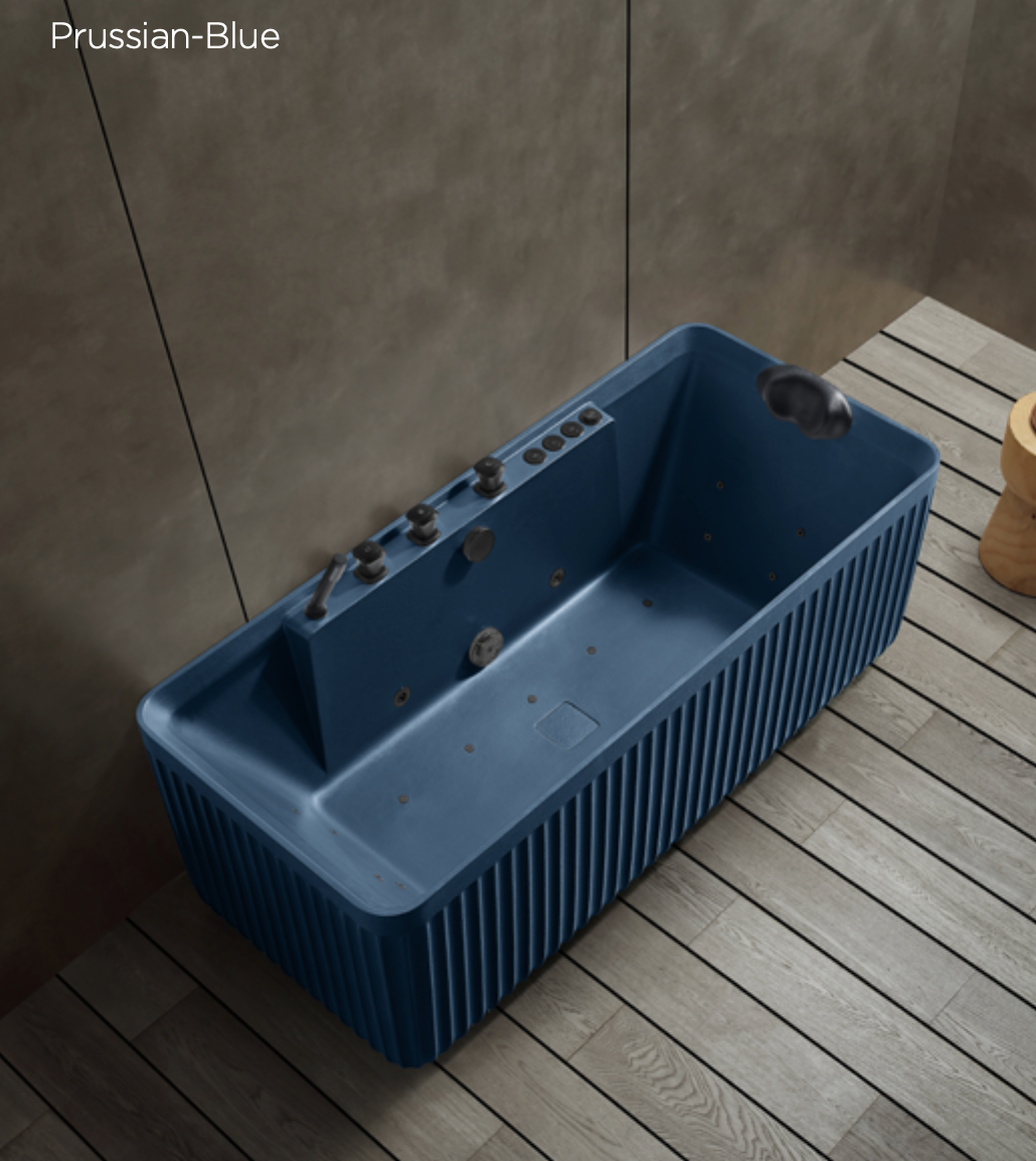 Luxury Whirlpool Massage Bathtub – Freestanding Spa Experience